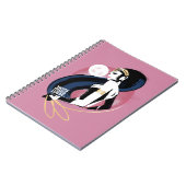 Justice League | Pop Wonder-vrouwenprofiel Notitieboek (Linkerzijde)