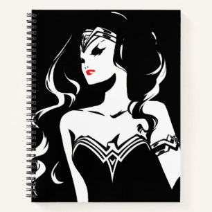 Justice League  Pop Wonder Woman Noir Notitieboek