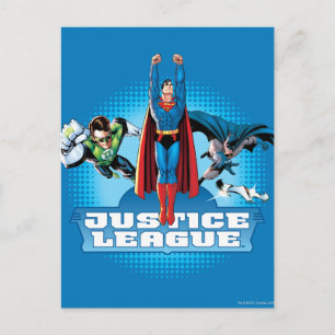 Justice League Power Trio Briefkaart