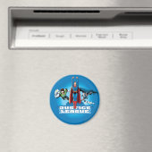 Justice League Power Trio Magneet (Insitu (Vaatwasser))