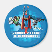 Justice League Power Trio Magneet (Voorkant)