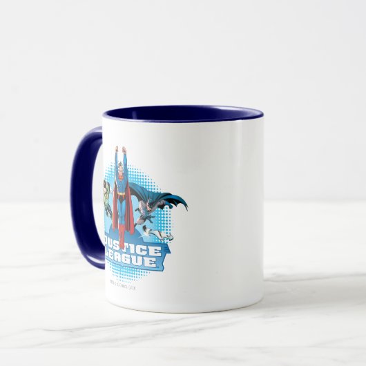 Justice League Power Trio Mok (Voorkant links)
