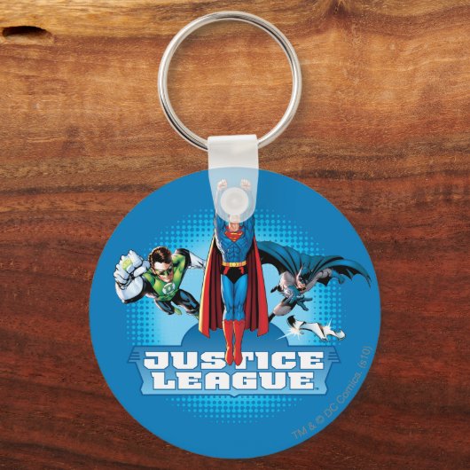 Justice League Power Trio Sleutelhanger (Voorkant)