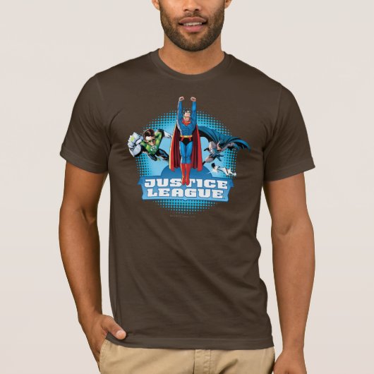 Justice League Power Trio T-shirt (Voorkant)
