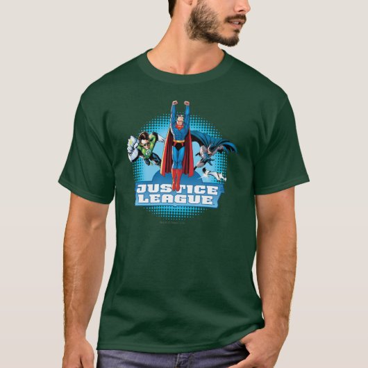Justice League Power Trio T-shirt (Voorkant)