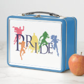 Justice League Pride Character Silhouettes (In situ)