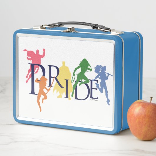 Justice League Pride Character Silhouettes (In situ)