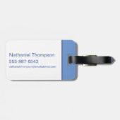 Justice League Pride Character Silhouettes Bagagelabel (Achterkant horizontaal)