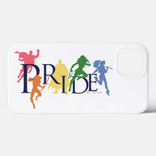 Justice League Pride Character Silhouettes Case-Mate iPhone Case