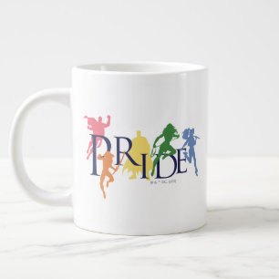 Justice League Pride Character Silhouettes Grote Koffiekop