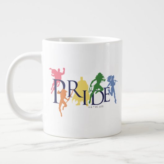Justice League Pride Character Silhouettes Grote Koffiekop (Links)