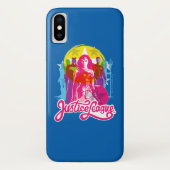 Justice League | Retrogroep en Logo Pop Case-Mate iPhone Case (Achterkant)