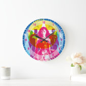 Justice League | Retrogroep en Logo Pop Grote Klok (Huis)