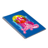 Justice League | Retrogroep en Logo Pop Notitieboek (Rechterzijde)