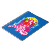 Justice League | Retrogroep en Logo Pop Notitieboek (Linkerzijde)