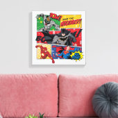 Justice League "Save the Feestdagen!" Canvas Afdruk (Insitu (Woonkamer))