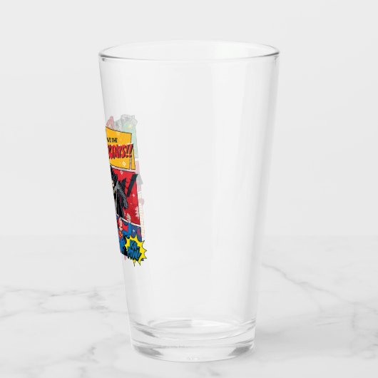 Justice League "Save the Feestdagen!" Glas (Links)