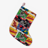 Justice League "Save the Feestdagen!" Kleine Kerstsok (Voorkant (Hangend))