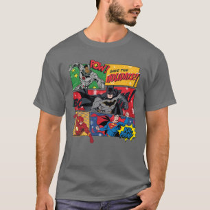Justice League "Save the Feestdagen!" T-shirt