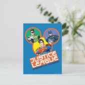 Justice League "Strength in Numbers" Briefkaart (Staand voorkant)