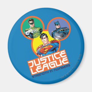 Justice League "Strength in Numbers" Magneet