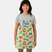 Justice League Super Hero Badge Pattern Schort (Insitu)