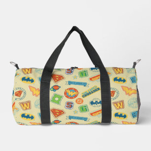 Justice League Superhelden Badge Patroon Plunjezak