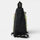 Justice League Superhelden Badge Patroon Sling Bag (Achterkant)