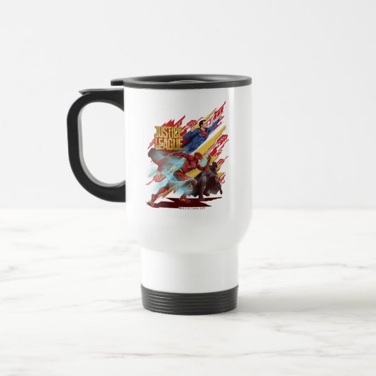 Justice League | Superman, Flash en Batman Badge Reisbeker (Links)