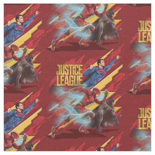 Justice League | Superman, Flash en Batman Badge Stof (Close Up)