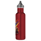 Justice League | Superman, Flash en Batman Badge Waterfles (Rechts)