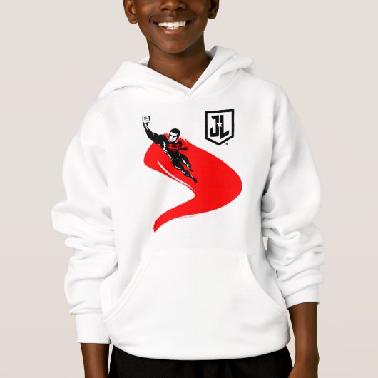 Justice League | Superman Flying Noir Pop Art (Voorkant)