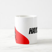 Justice League | Superman Flying Noir Pop Art Koffiemok (Center)