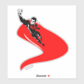 Justice League | Superman Flying Noir Pop Art Sticker (Vel)