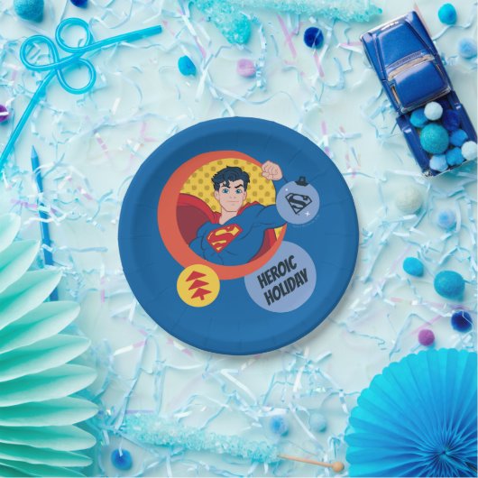 Justice League Superman Holiday Bauble Papieren Bordje (Feest)