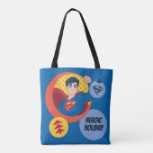 Justice League Superman Holiday Bauble Tote Bag (Achterkant)