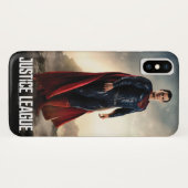 Justice League | Superman op slagveld Case-Mate iPhone Case (Achterkant (horizontaal))