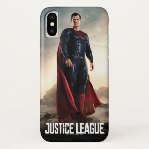 Justice League   Superman op slagveld Case-Mate iPhone Case