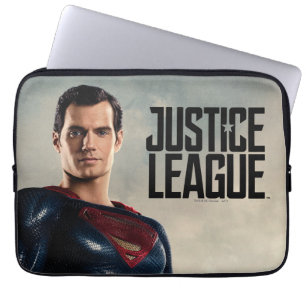 Justice League Superman op slagveld Laptop Sleeve