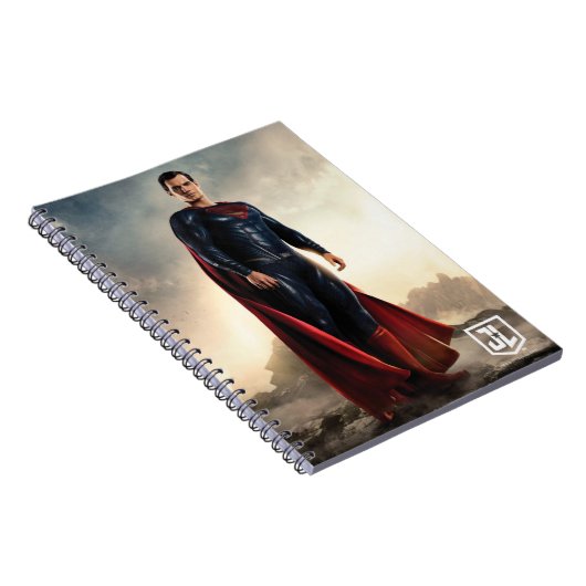 Justice League | Superman op slagveld Notitieboek (Rechterzijde)