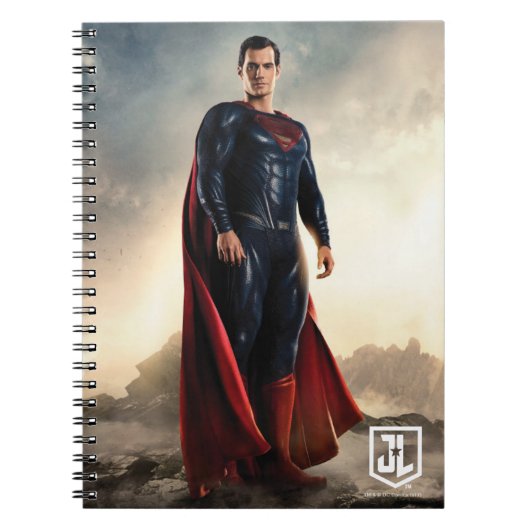 Justice League | Superman op slagveld Notitieboek (Voorkant)