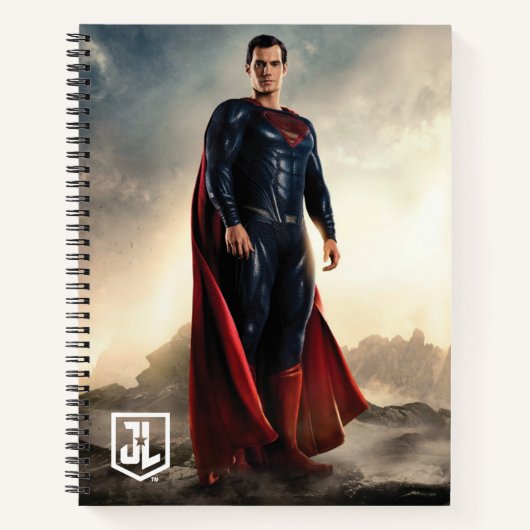 Justice League | Superman op slagveld Notitieboek (Voorkant)