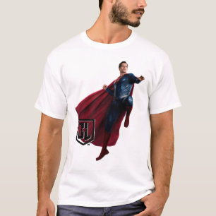 Justice League Superman op slagveld T-shirt