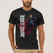 Justice League | Superman op slagveld T-shirt (Voorkant)