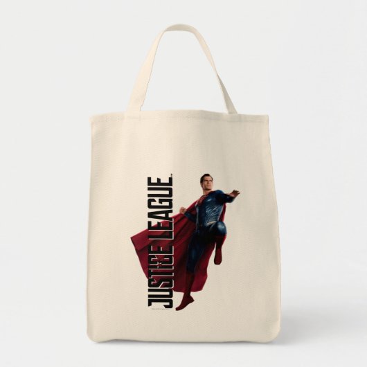 Justice League | Superman op slagveld Tote Bag (Voorkant)