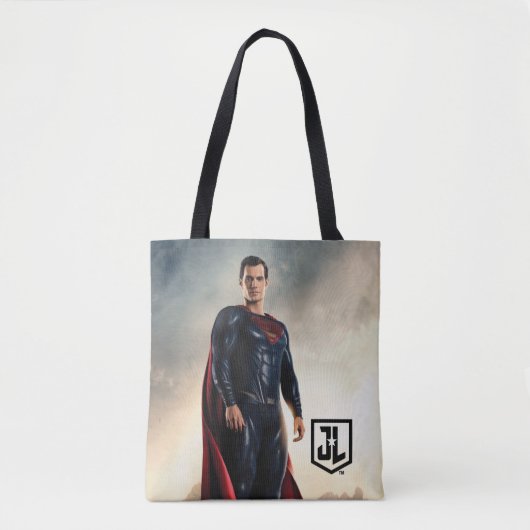 Justice League | Superman op slagveld Tote Bag (Voorkant)