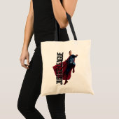 Justice League | Superman op slagveld Tote Bag (Voorkant (product))