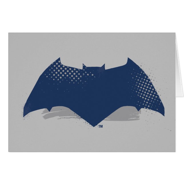 Justice League | Symbool Brussel & Halftone Batman (Voorkant Horizontaal)