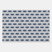 Justice League | Symbool Brussel & Halftone Batman Inpakpapier Vel (Voorkant 3)