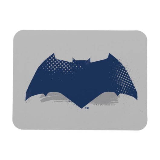 Justice League | Symbool Brussel & Halftone Batman Magneet (Horizontaal)